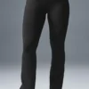 High-Waist Airbrush Bootcut Legging - Negro