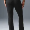 High-Waist Airbrush Bootcut Legging - Negro