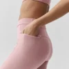 High-Waist Airbrush Fast Track Legging - Rosa vintage/Blanco