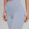 High-Waist Airbrush Legging 7/8 con efecto aerógrafo - Escarcha invernal