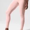 High-Waist Airbrush Legging 7/8 - Cuarzo rosa