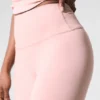 High-Waist Airbrush Legging 7/8 - Cuarzo rosa