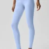 High-Waist Airbrush Legging - Azul Provenza claro
