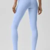 High-Waist Airbrush Legging - Azul Provenza claro