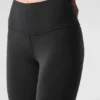 High-Waist Airbrush Legging de largo 7/8 - Negro