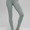 High-Waist Airbrush Legging - Gris lunar