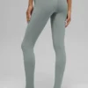 High-Waist Airbrush Legging - Gris lunar