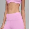 High-Waist Airbrush Legging - Rosa Candy Heart