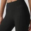 High-Waist Airlift 7/8 Fine Line Legging - Negro