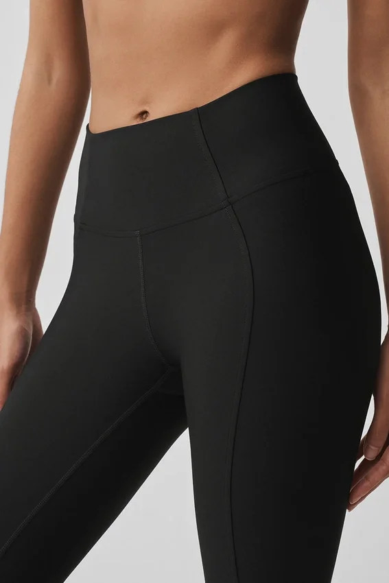 High-Waist Airlift 7/8 Fine Line Legging - Negro