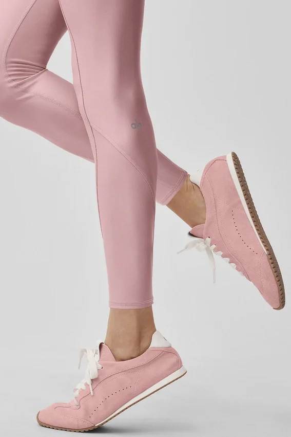 High-Waist Airlift 7/8 Fine Line Legging - Rosa vintage