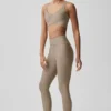 High-Waist Airlift 7/8 Horizon Leggings - Gravel