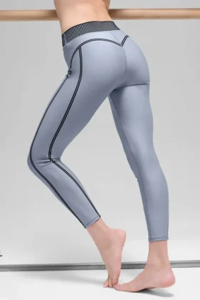 High-Waist Airlift 7/8 Line up Leggings – Winter Frost
