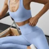 High-Waist Airlift Airlift Legging 7/8 - Azul Provenza claro