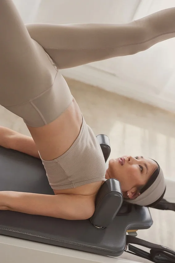High-Waist Airlift Airlift Legging 7/8 - Gravel