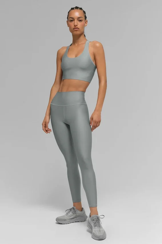 High-Waist Airlift Airlift Legging 7/8 - Gris Lunar