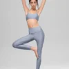 High-Waist Airlift Airlift Legging 7/8 - «Winter Frost»