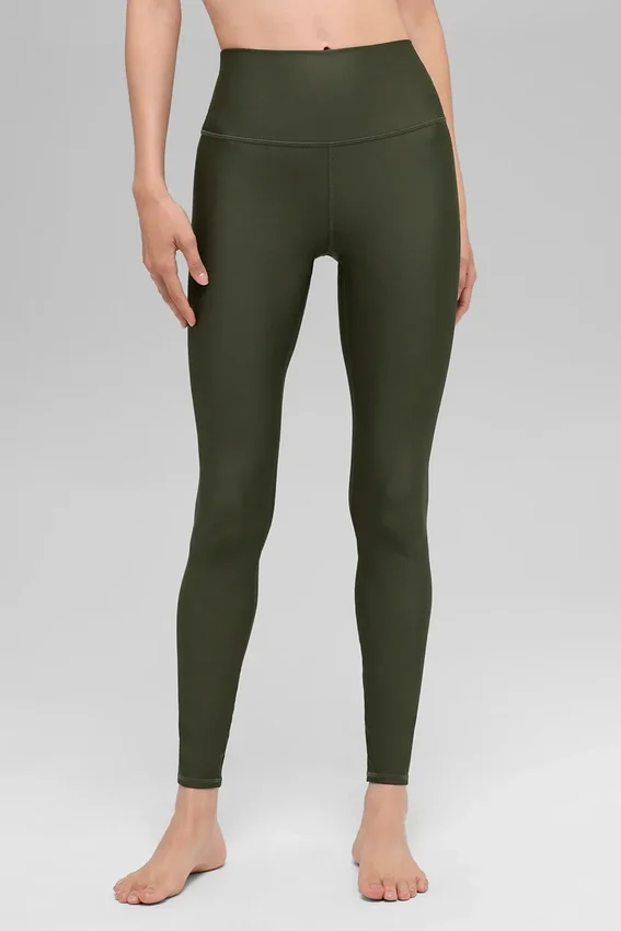 High-Waist Airlift Airlift Legging - Verde oliva