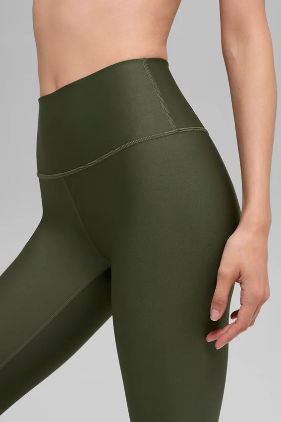 High-Waist Airlift Airlift Legging - Verde oliva