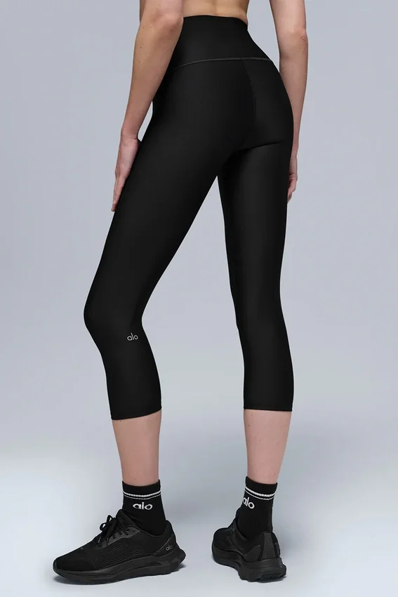 High-Waist Airlift Capri | Yoga Capris