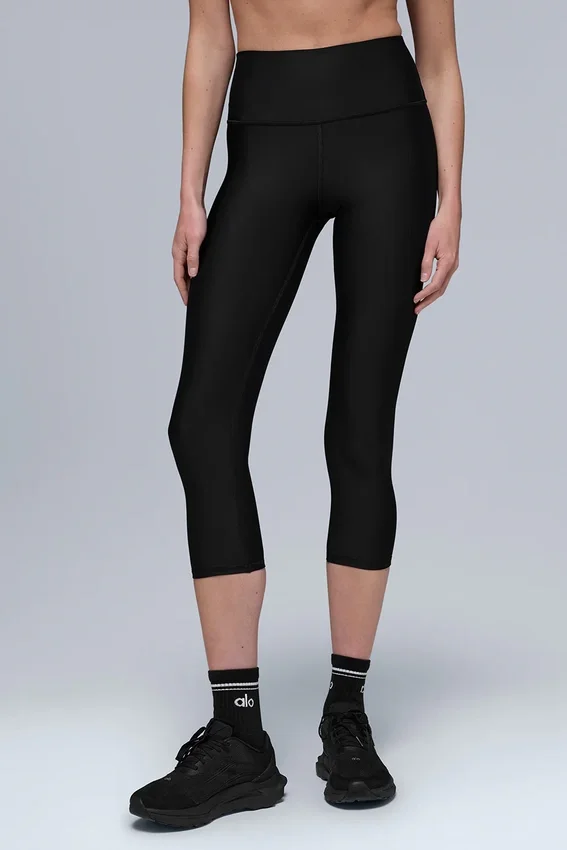 High-Waist Airlift Capri | Yoga Capris
