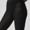 High-Waist Airlift Cherish Leggings - Negro