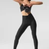 High-Waist Airlift Divine Leggings - Negro