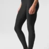 High-Waist Airlift Divine Leggings - Negro
