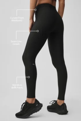 High-Waist Airlift Evolve Legging – Negro