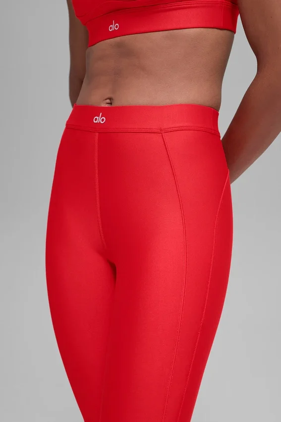High-Waist Airlift Ignite 7/8 Leggings - Rojo brillante