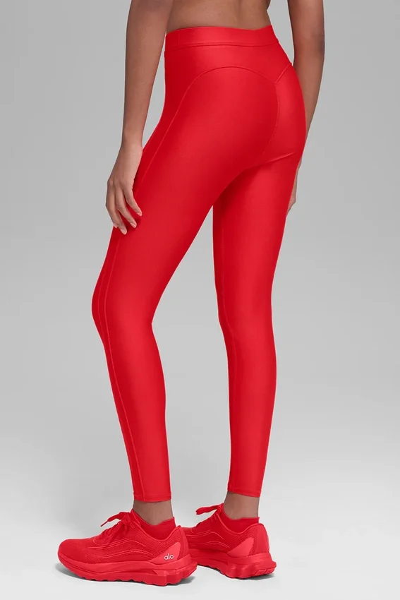 High-Waist Airlift Ignite 7/8 Leggings - Rojo brillante