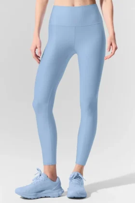High-Waist Airlift Legging 7/8 - Azul concha