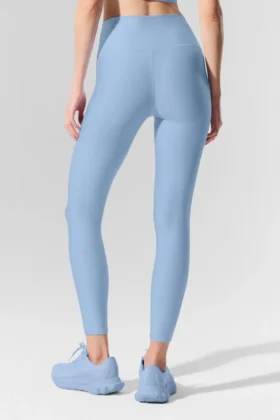 High-Waist Airlift Legging 7/8 – Azul concha