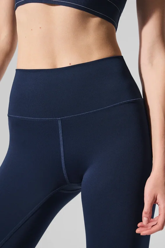 High-Waist Airlift Legging 7/8 - Azul marino