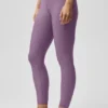 High-Waist Airlift Legging 7/8 - Beso de ciruela