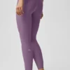 High-Waist Airlift Legging 7/8 - Beso de ciruela