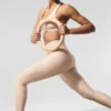 High-Waist Airlift Legging 7/8 - Macadamia