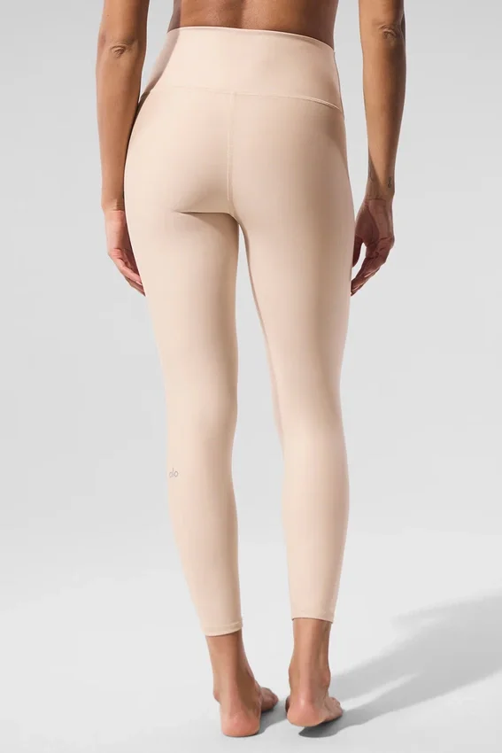 High-Waist Airlift Legging 7/8 - Macadamia