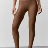 High-Waist Airlift Legging 7/8 - Marrón «Sun Kissed»