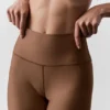 High-Waist Airlift Legging 7/8 - Marrón «Sun Kissed»