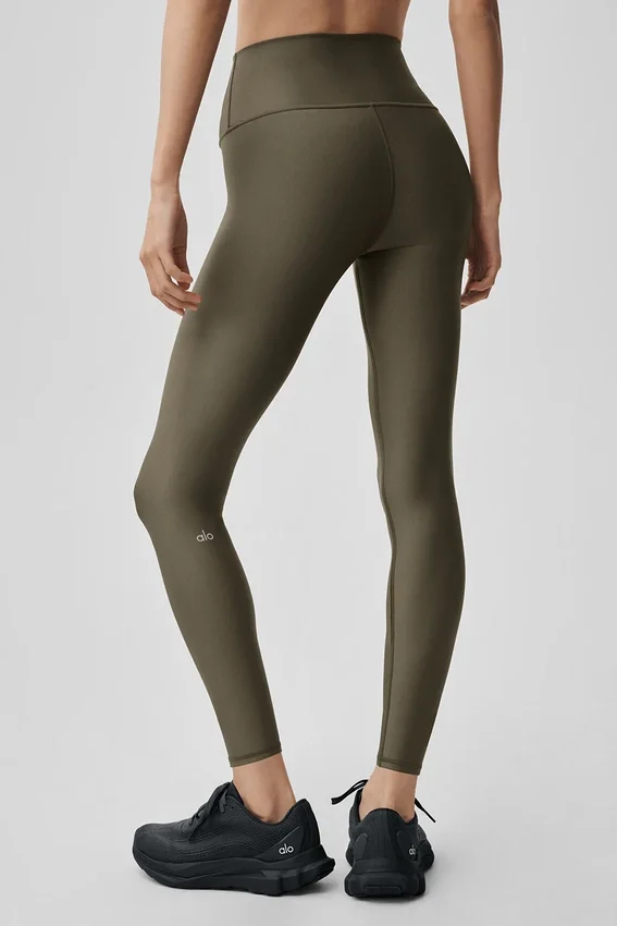 High-Waist Airlift Legging 7/8 - Olivo