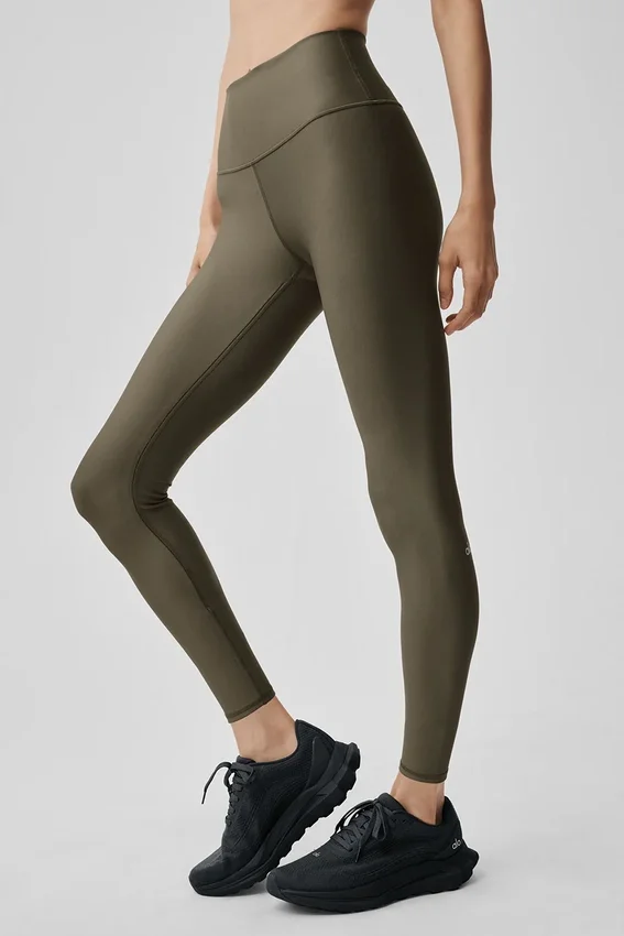 High-Waist Airlift Legging 7/8 - Olivo