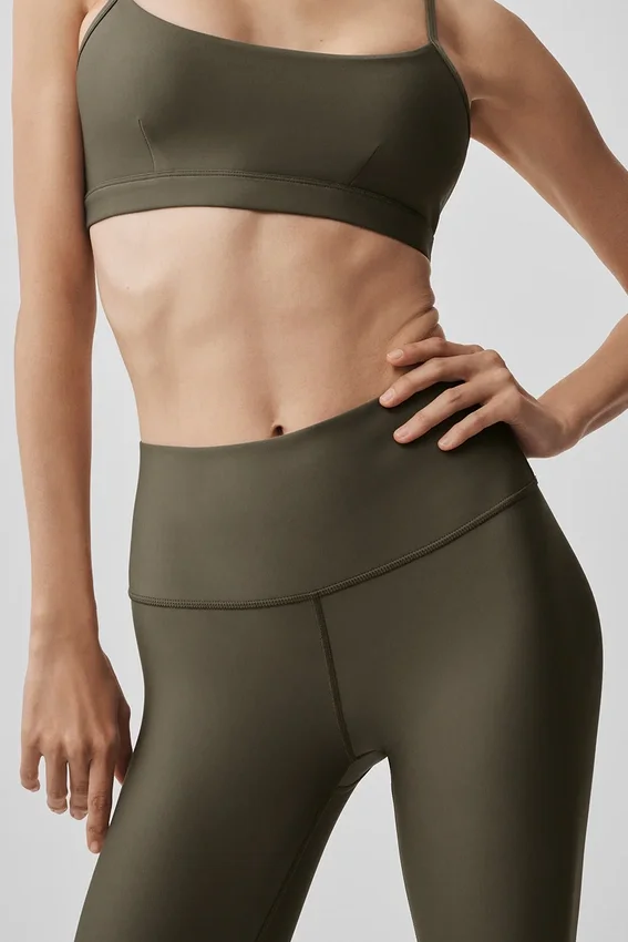 High-Waist Airlift Legging 7/8 - Olivo