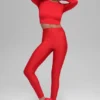 High-Waist Airlift Legging 7/8 - Rojo brillante