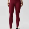 High-Waist Airlift Legging 7/8 - Rojo «Summer Romance»