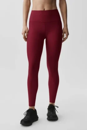 High-Waist Airlift Legging 7/8 - Rojo «Summer Romance»