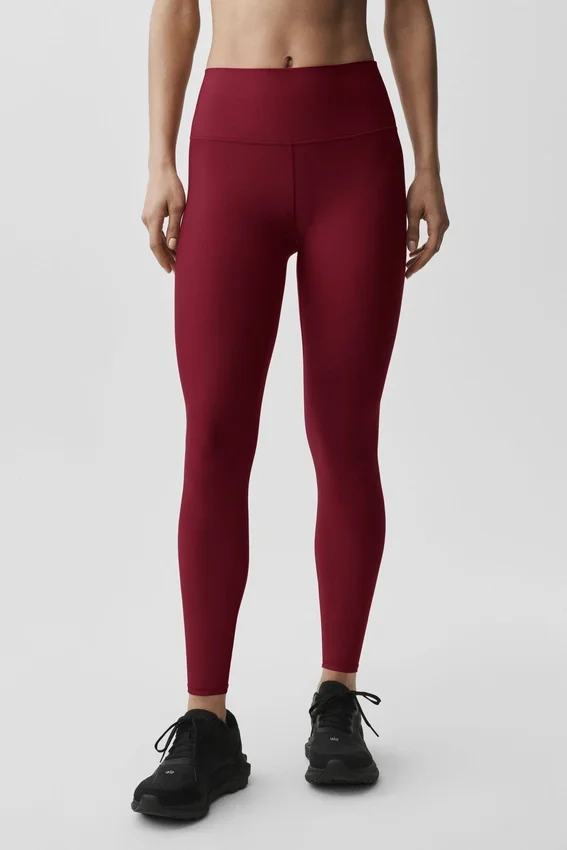 High-Waist Airlift Legging 7/8 - Rojo «Summer Romance»