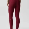 High-Waist Airlift Legging 7/8 - Rojo «Summer Romance»