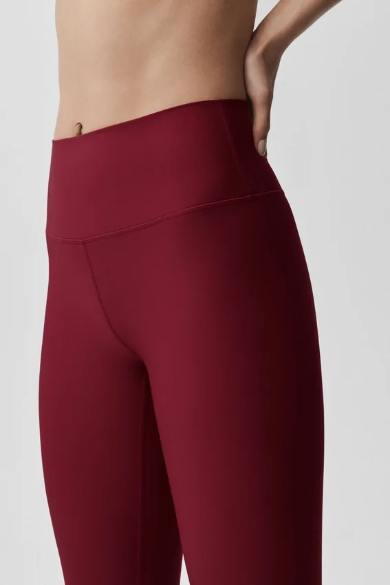 High-Waist Airlift Legging 7/8 - Rojo «Summer Romance»