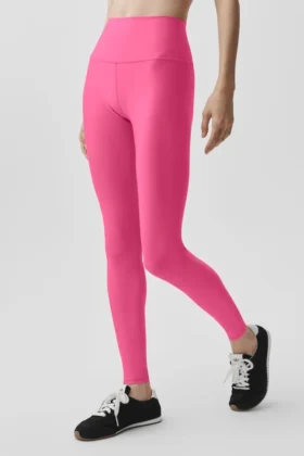 High-Waist Airlift Legging 7/8 - Rosa Paraíso